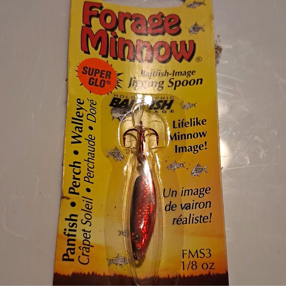 Forage Minnow NOS for low light or night fishing or deep fishing.